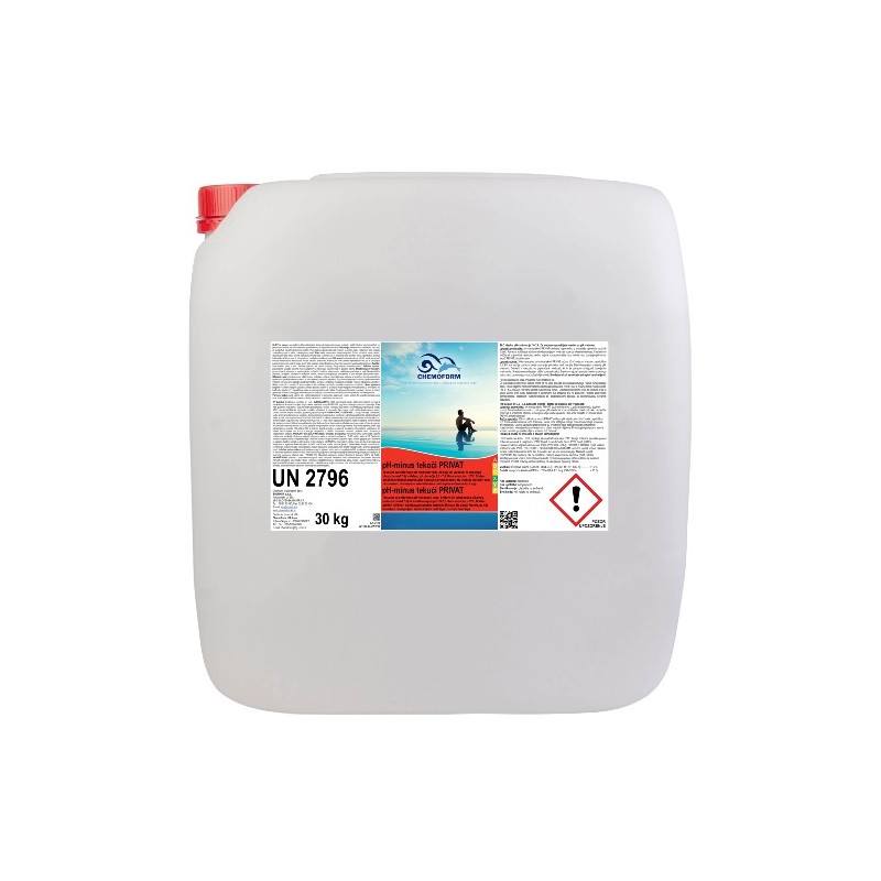 CHEMOFORM pH minus TEKOČI PRIVAT 30kg