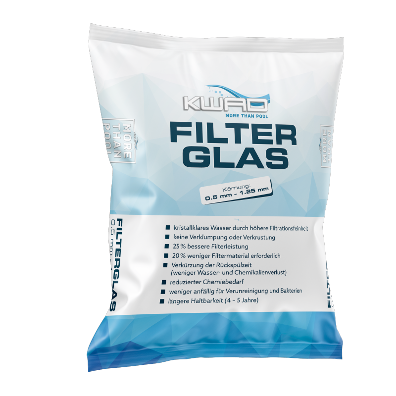 KWAD FINO FILTRIRNO STEKLO 20 KG 0,5-1,0 MM