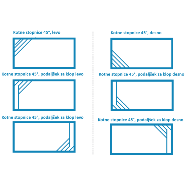 KWAD UPPER CLASS VOGALNO STOPNIŠČE 45° S KLOPJO ZA SEDENJE