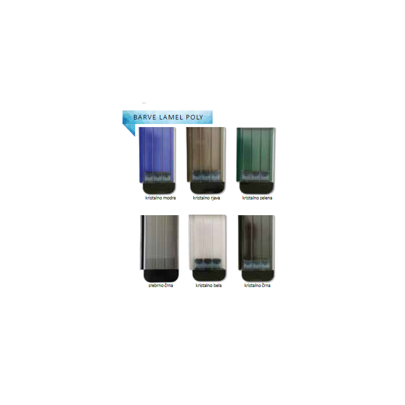 KWAD ROLETA ROLLEASY ELEKTRIČNA POLIKARBONAT