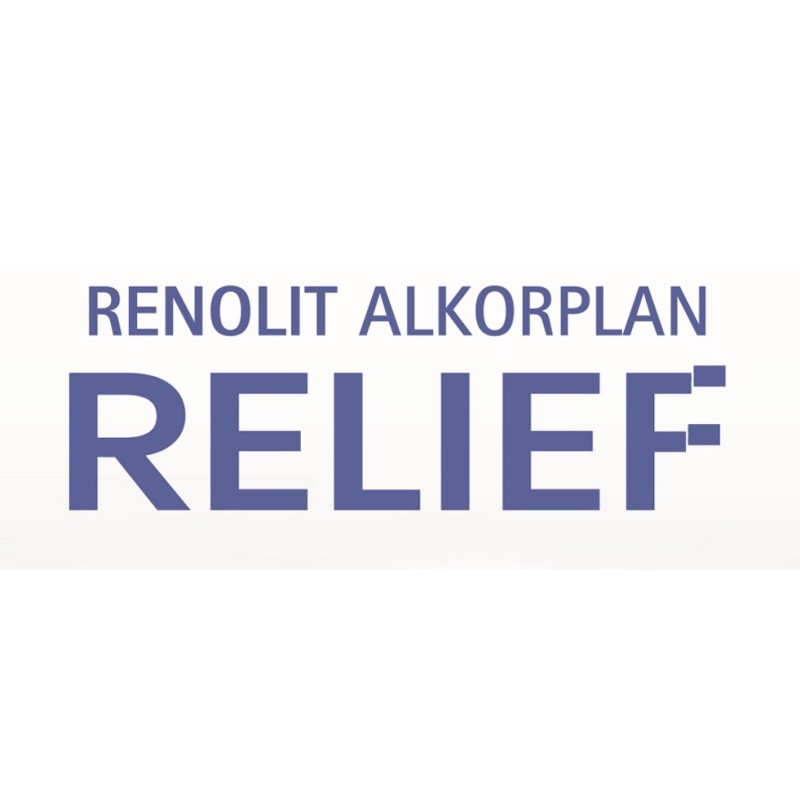 KWAD RENOLIT ALKORPLAN RELIEF PROTIZDRSNA FOLIJA  1,8MM 25X1,65M