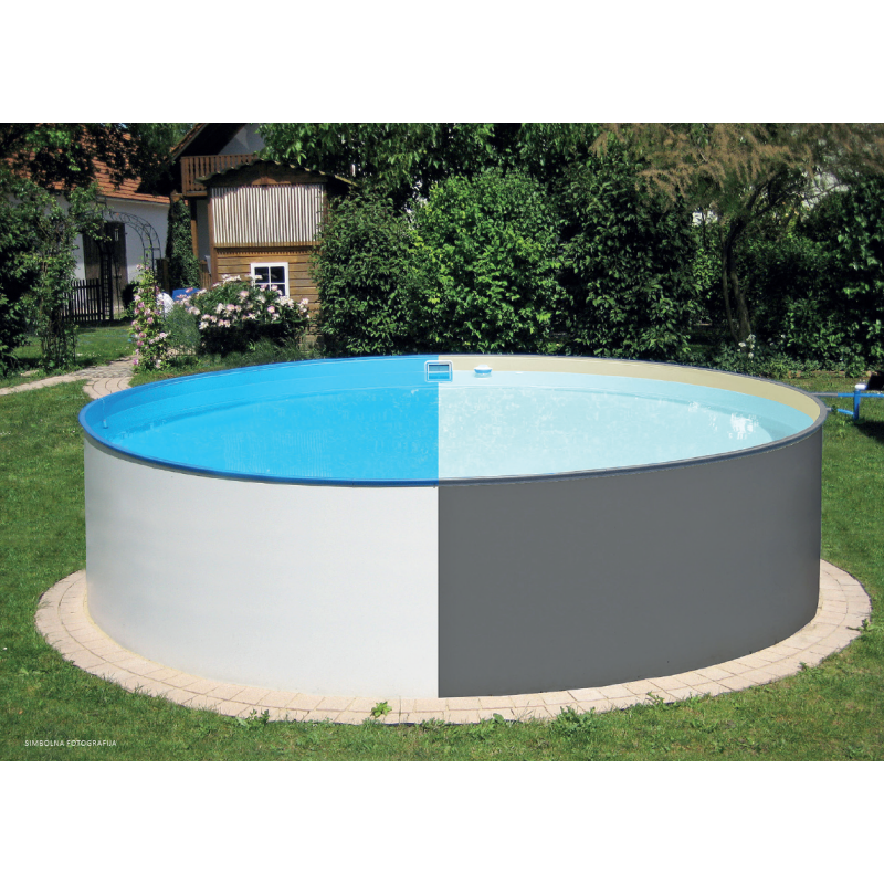 KWAD BAZEN SET STEELY OKROGEL 1,5M GLOBINE