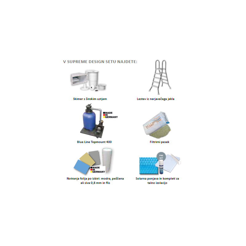 KWAD BAZEN SET LIBERTY OKROGEL